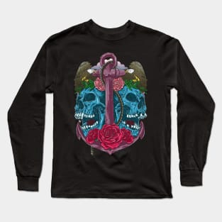 DEATH DOWN BELOW Long Sleeve T-Shirt